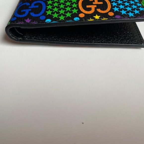 Gucci new Psychedelic GG Supreme Bi-Fold Wallet - Picture 13 of 14
